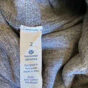 Lululemon Gray Turtleneck. Lightly worn.